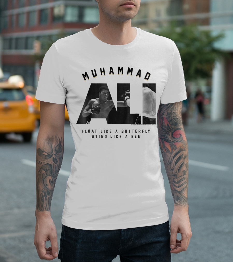 Muhammad Ali Float Like a Butterfly Sting Like a Bee T-Shirt