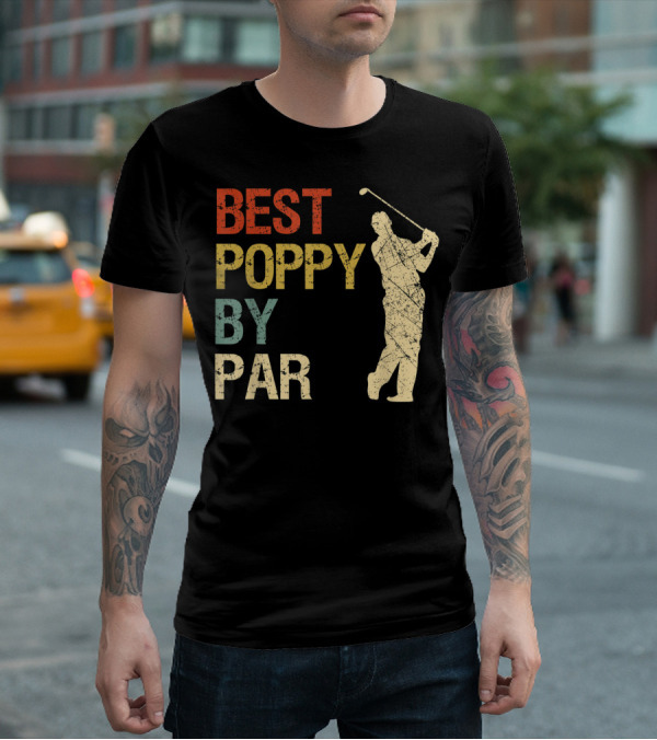 BEST POPPY BY PAR RETRO VINTAGE GOLF T-Shirt