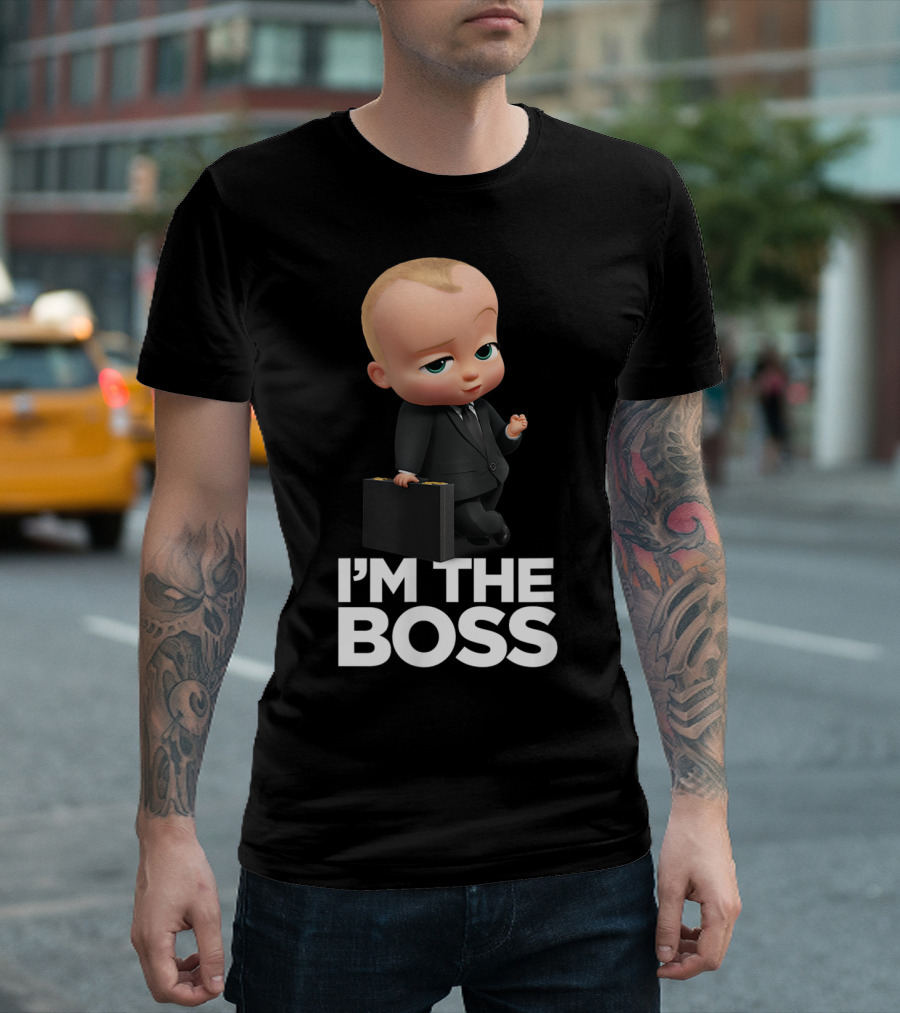 The Boss Baby I'm The Boss Suitcase Character T-Shirt