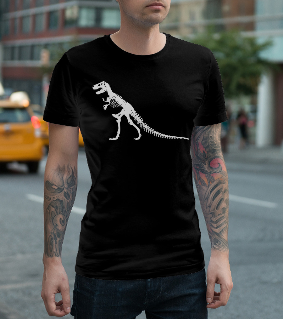 The Circle Game Tyrannosaurus Rex Skeleton T-Shirt