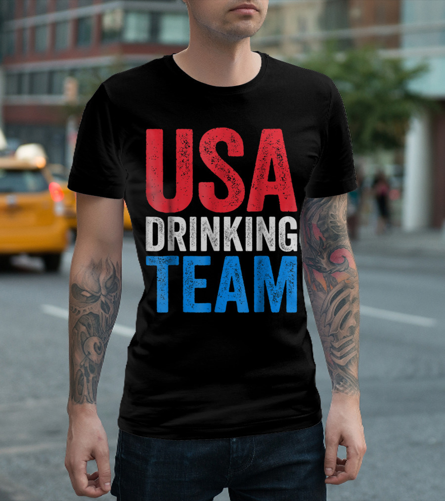 USA Drinking Team Fourth of July T-Shirt