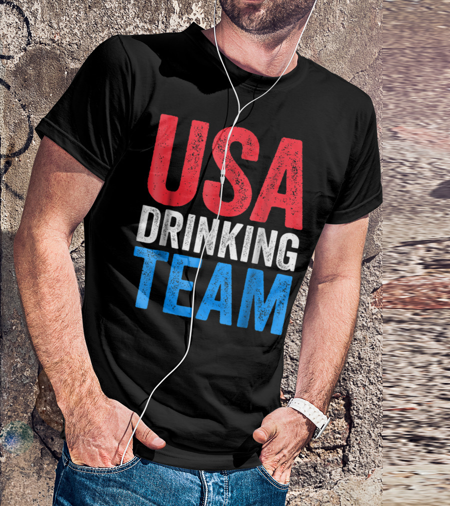 USA Drinking Team Fourth Of July T-Shirt