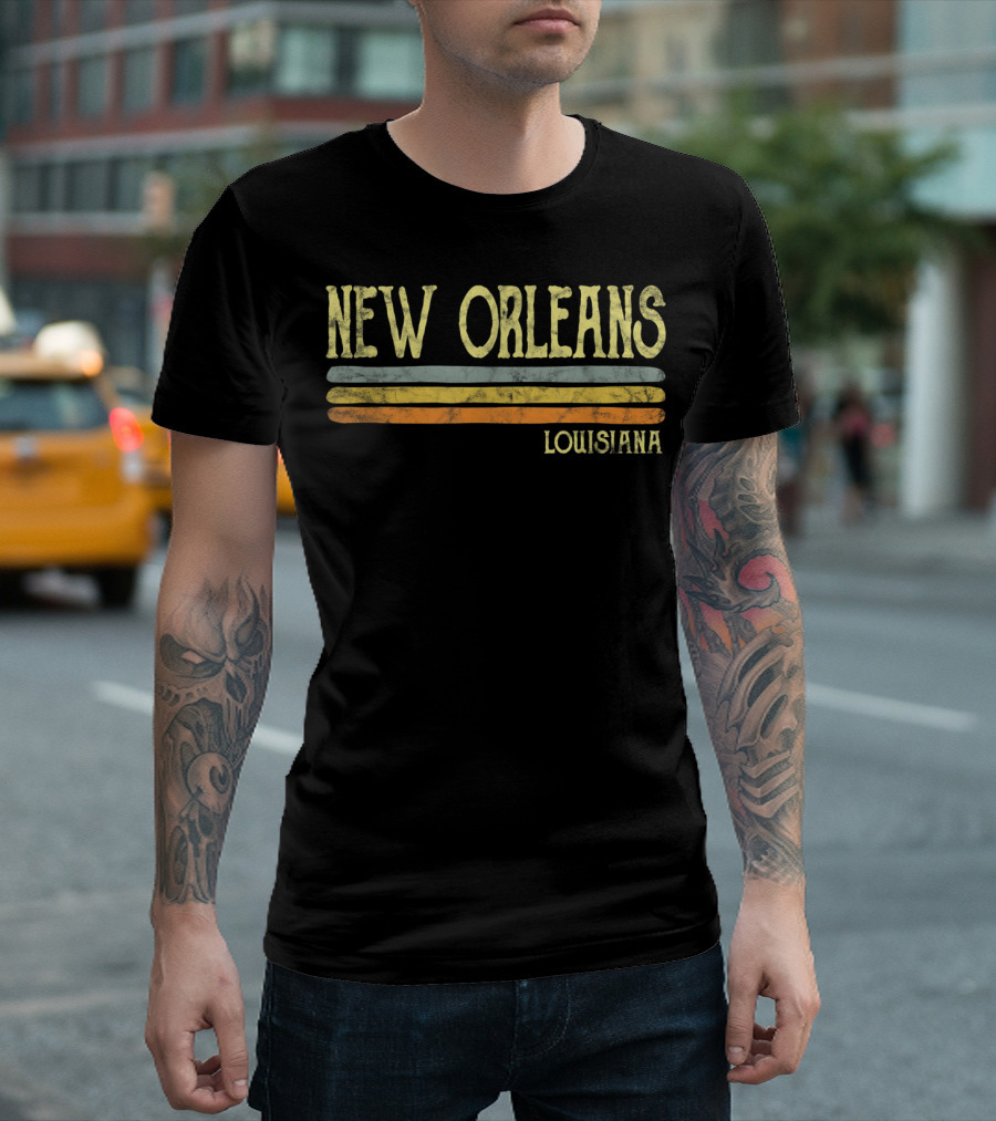 New Orleans Louisiana Vintage T-Shirt