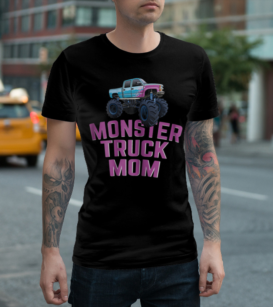 Monster Truck Mom Monster Truck Jam Competition T-Shirt