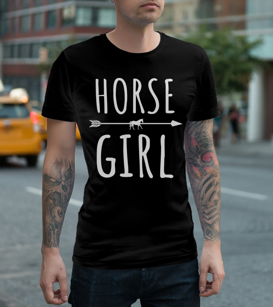 HORSE GIRL Arrow Amazing Horse T-Shirt