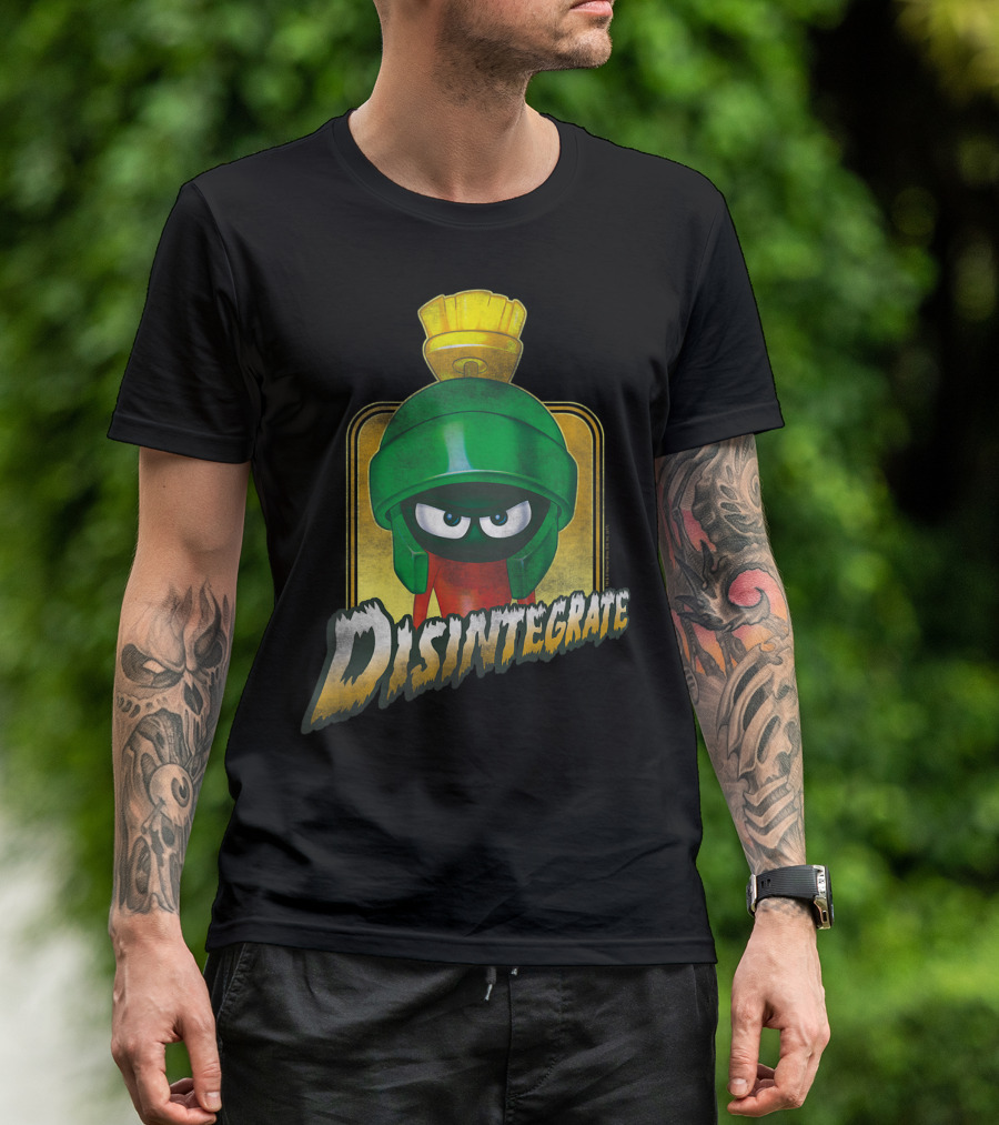 Marvin The Martian Disintegrate Looney Tunes T-Shirt