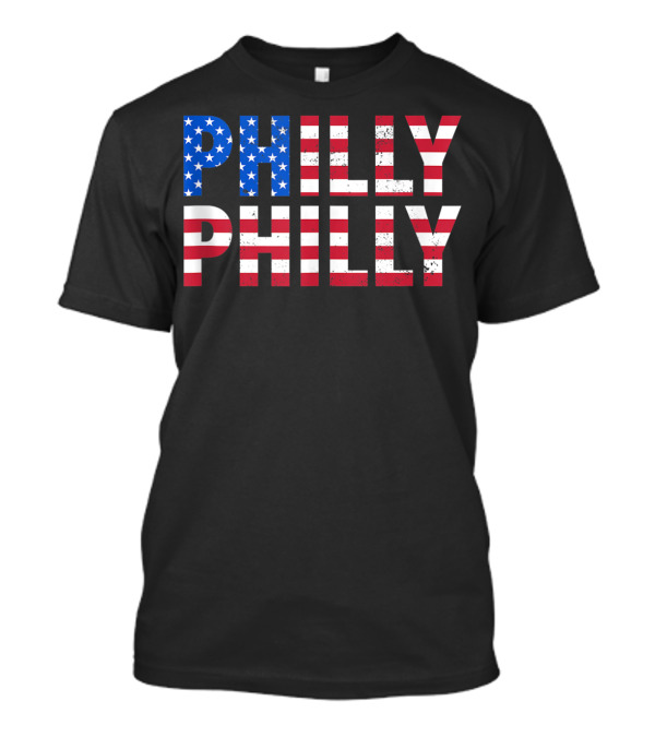 Philly Philly USA Flag T-Shirt