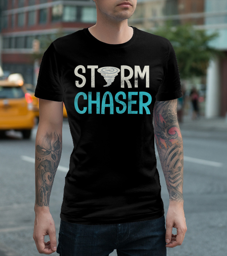 Storm Chaser Tornado Thunderstorms Weather T-Shirt