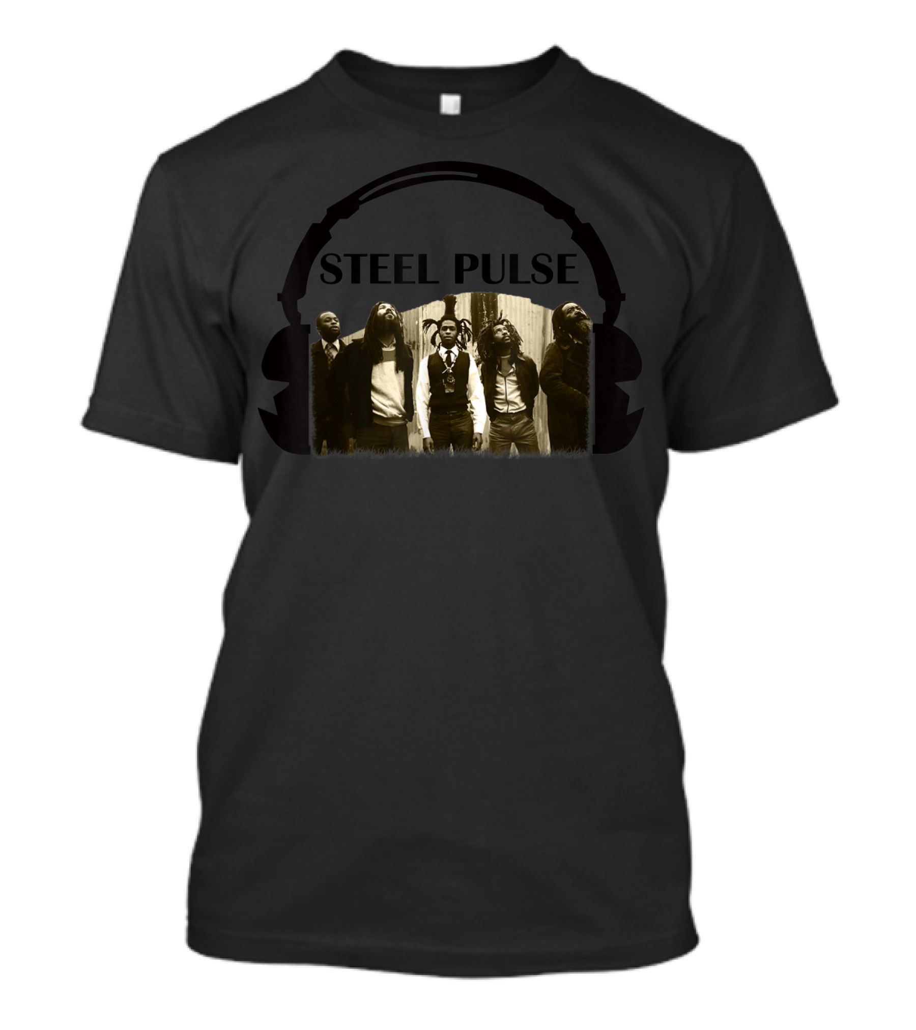 Steel Pulse Team Members Group T-Shirt