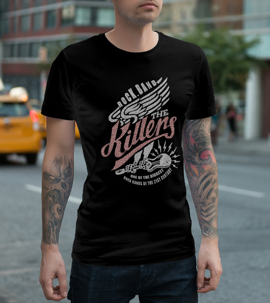 Rock Band The Killers One of the Biggest Rock Bands of the 21st Century T-Shirt