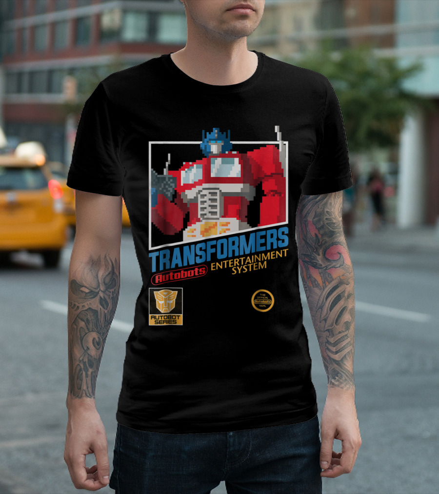 Transformers Autobot Series Optimus Prime Entertainment System T-Shirt