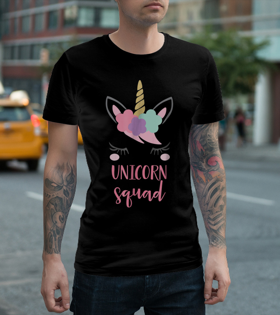 Unicorn Squad Magic Headband T-Shirt