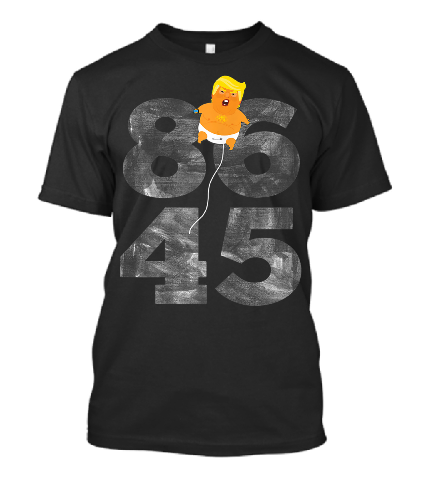 86 45 Trump Baby Blimp Funny Balloon T-Shirt