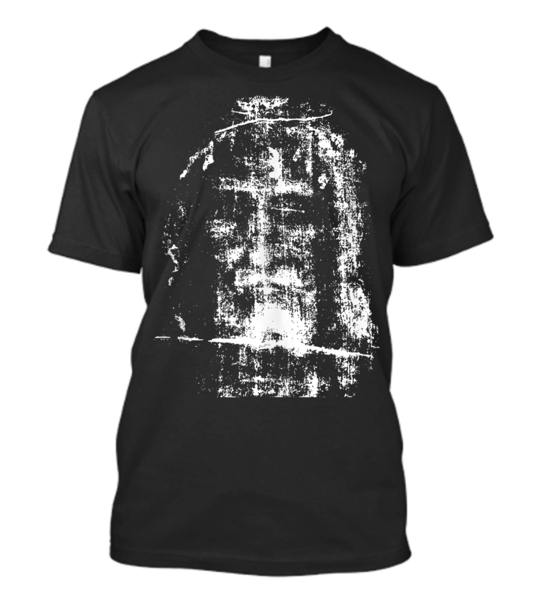 Shroud Of Turin Face Of Jesus Iconic Religious T-Shirt