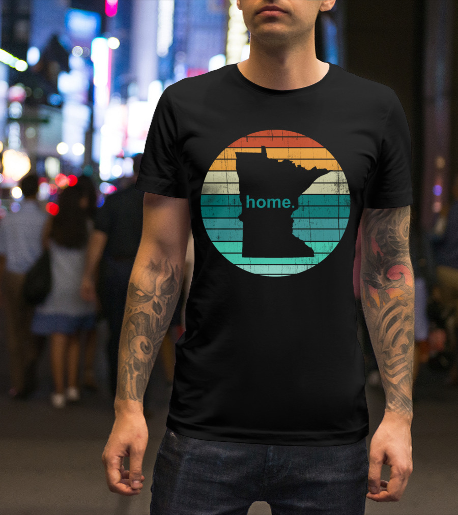 Vintage Minnesota Home T-Shirt