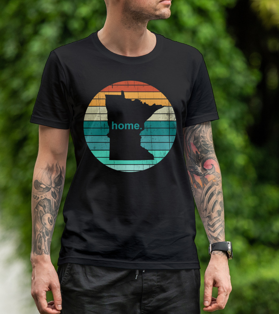 Vintage Minnesota Home T-Shirt