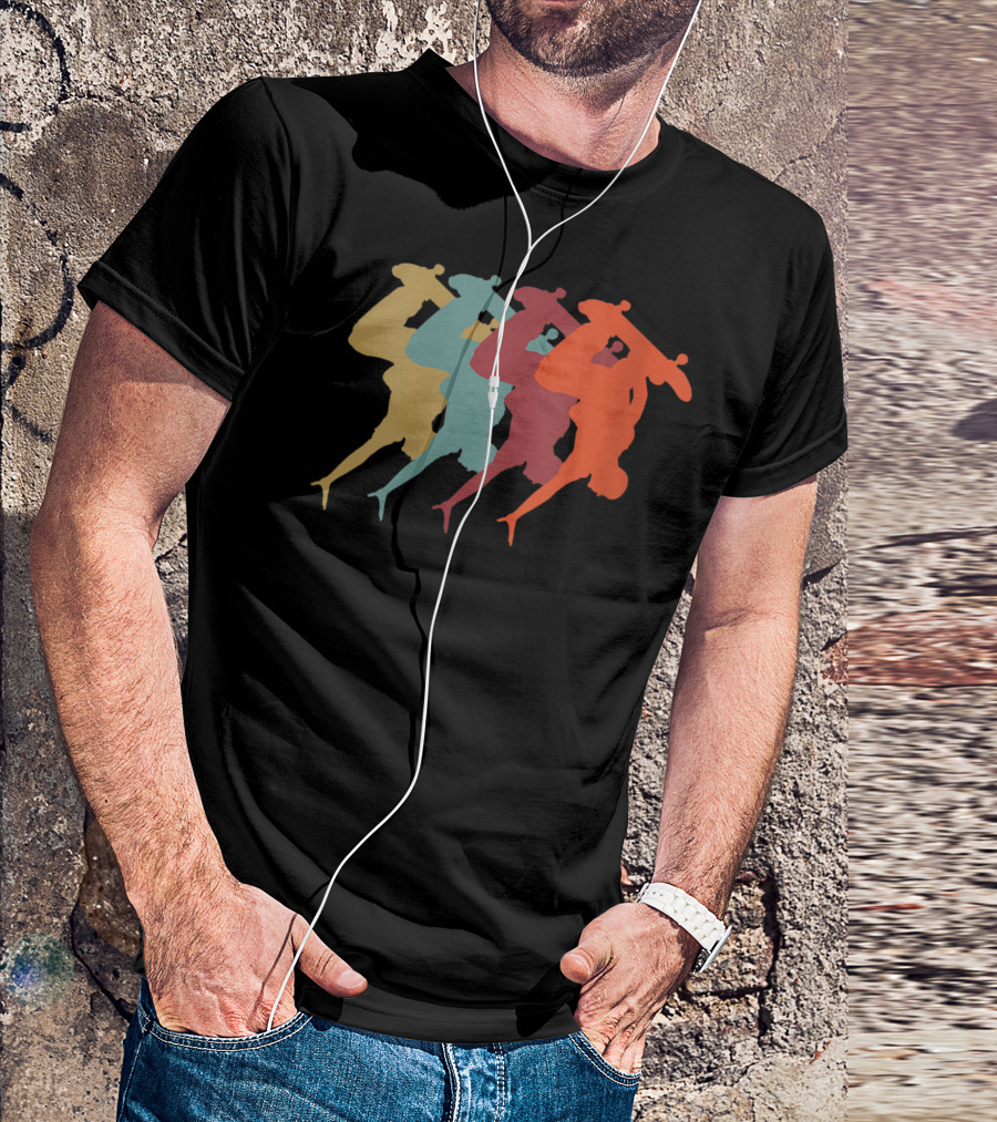 Retro Skateboarder T-Shirt