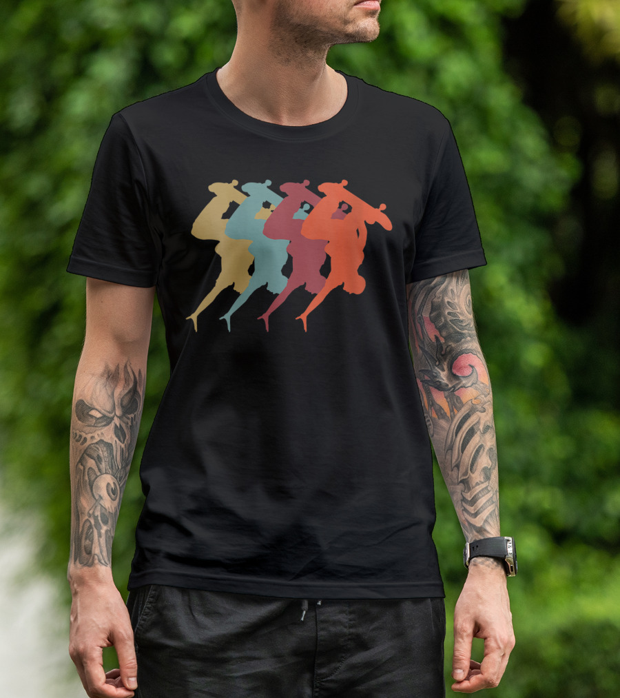 Retro Skateboarder T-Shirt