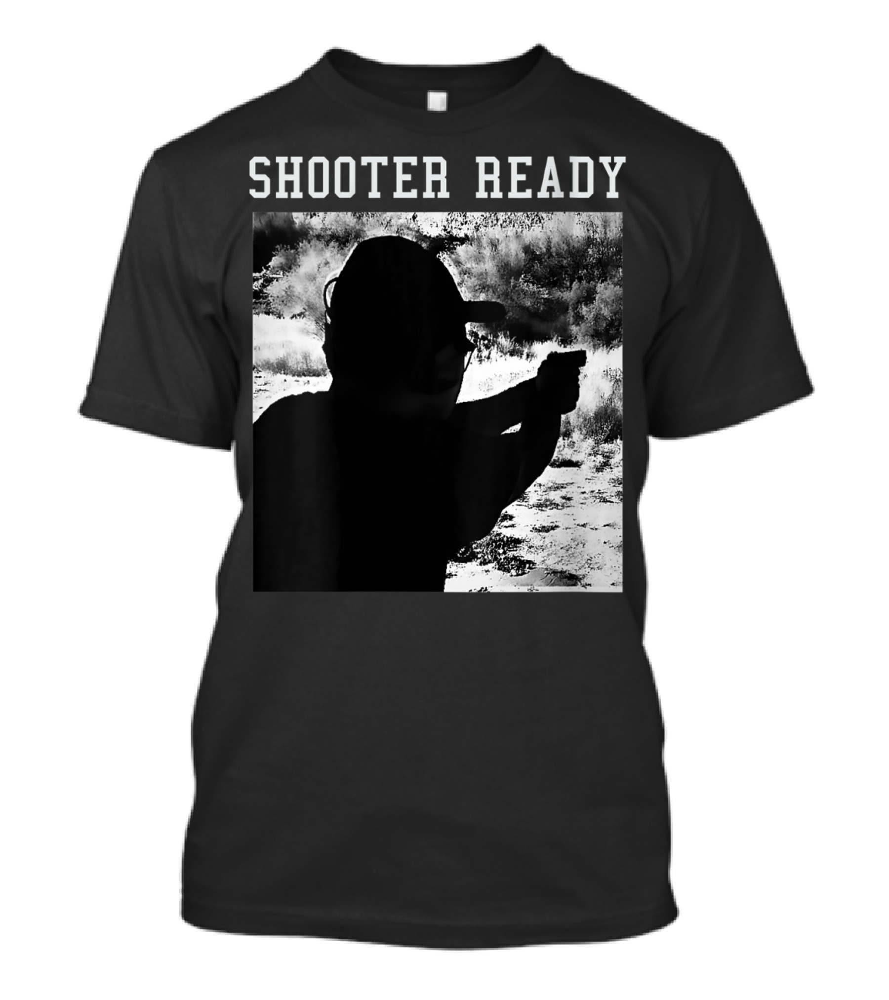 Shooter Ready Silhouette Firearms Training T-Shirt
