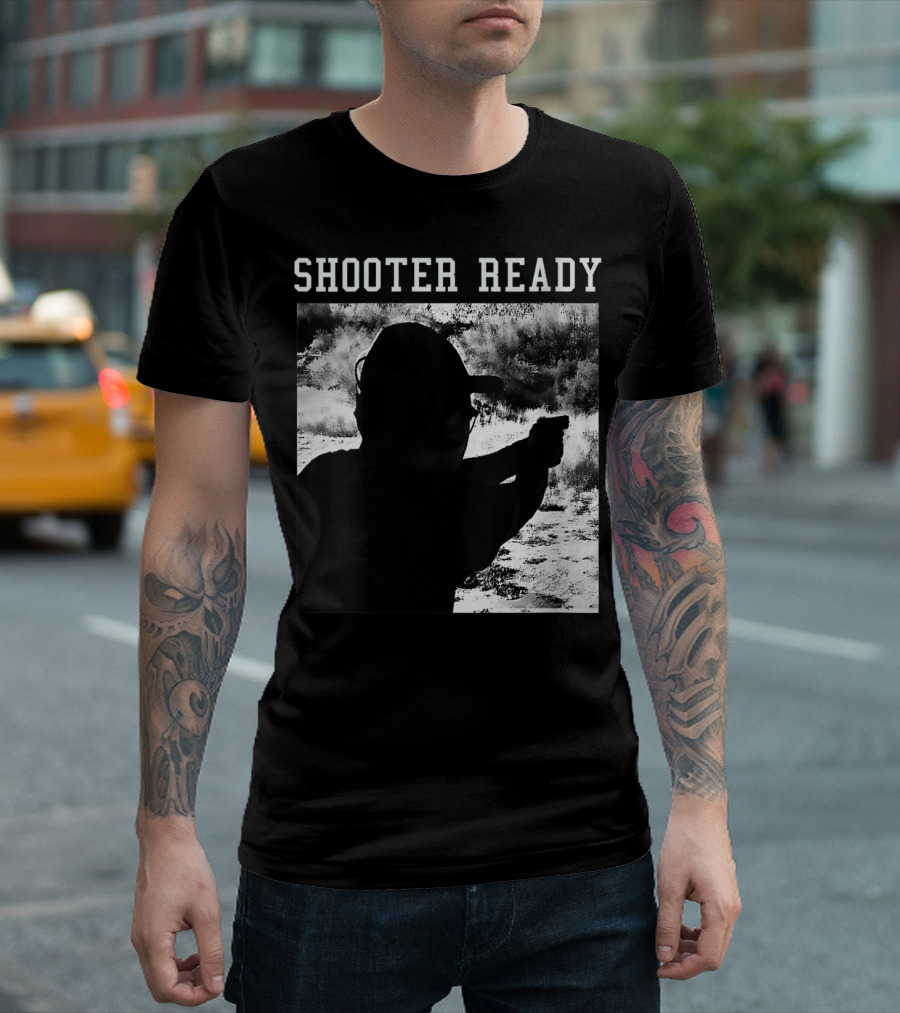 Shooter Ready Silhouette Firearms Training T-Shirt