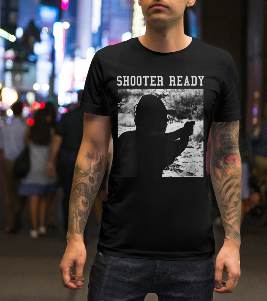 Shooter Ready Silhouette Firearms Training T-Shirt