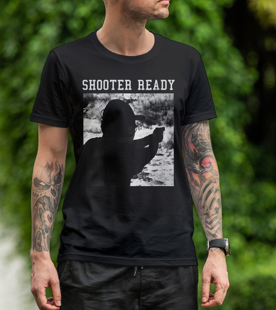 Shooter Ready Silhouette Firearms Training T-Shirt
