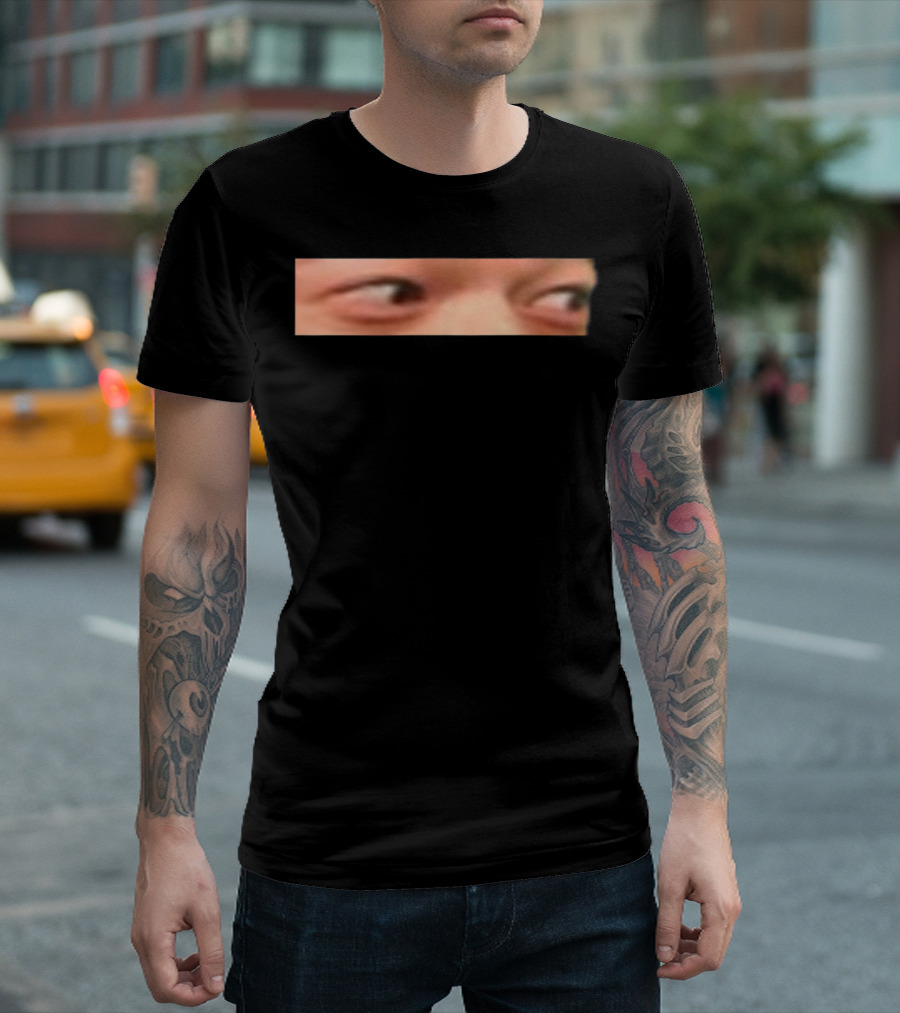 Champ Corner Emote Side Eye Reaction T-Shirt