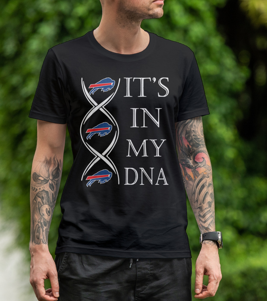 Christmas Buffalo Bills It's In My DNA Football T-Shirt