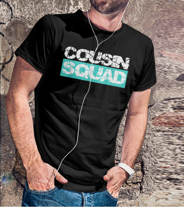Cousin Squad Kids Women Men Girl Matching Family T-Shirt