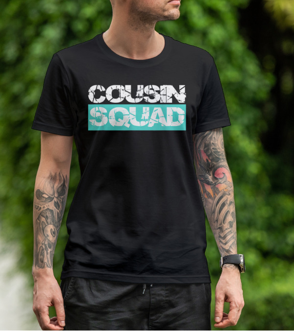 Cousin Squad Kids Women Men Girl Matching Family T-Shirt