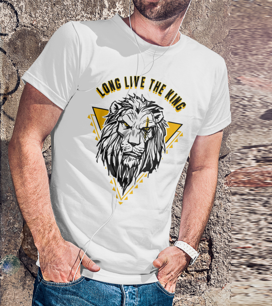 Disney The Lion King Live Action Long Live The King Scar T-Shirt