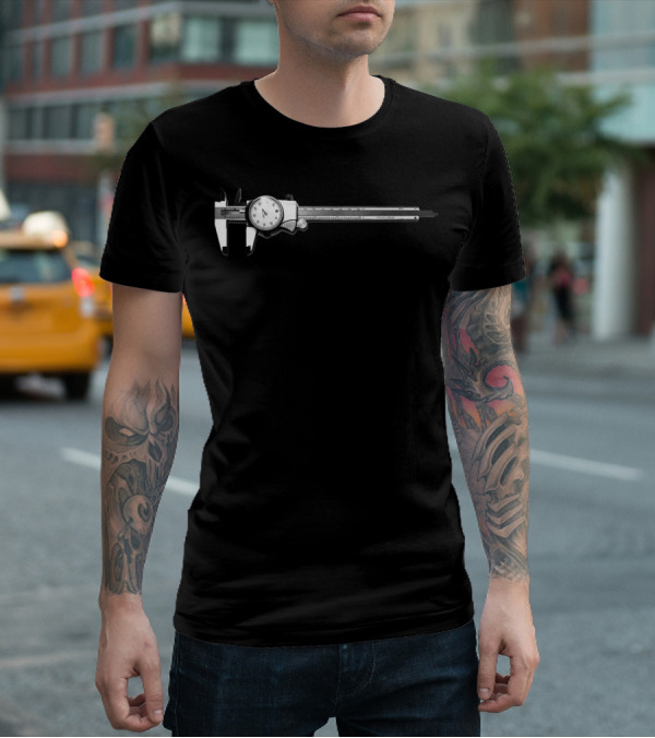 Eliot Goods Precision Dial Caliper Measurement Tool T-Shirt