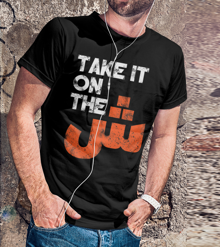 Take It On The Jeem Arabic Alphabet Sarcastic T-Shirt