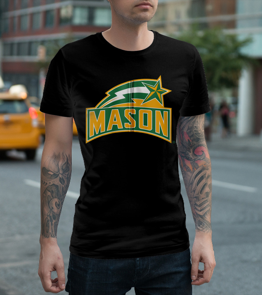 George Mason University Patriots NCAA Mason Star T-Shirt