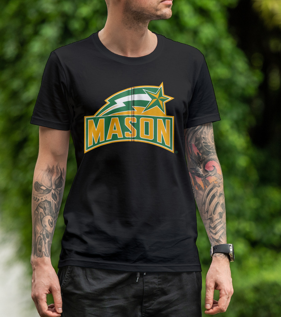 George Mason University Patriots NCAA Mason Star T-Shirt