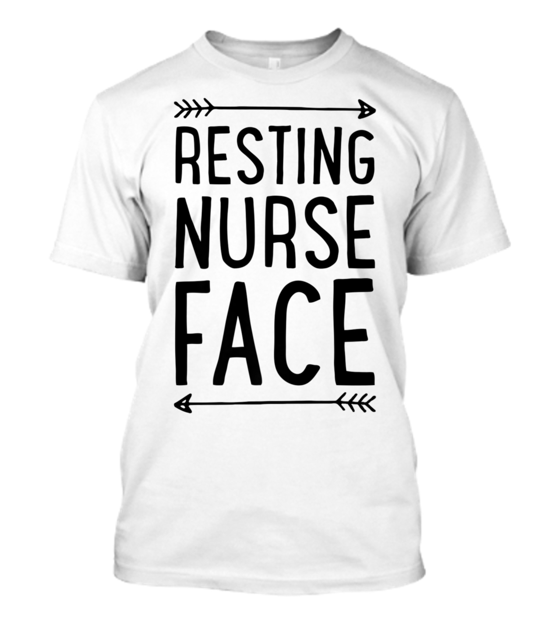 Resting Nurse Face Funny Nursing Women Nurses T3 T-Shirt