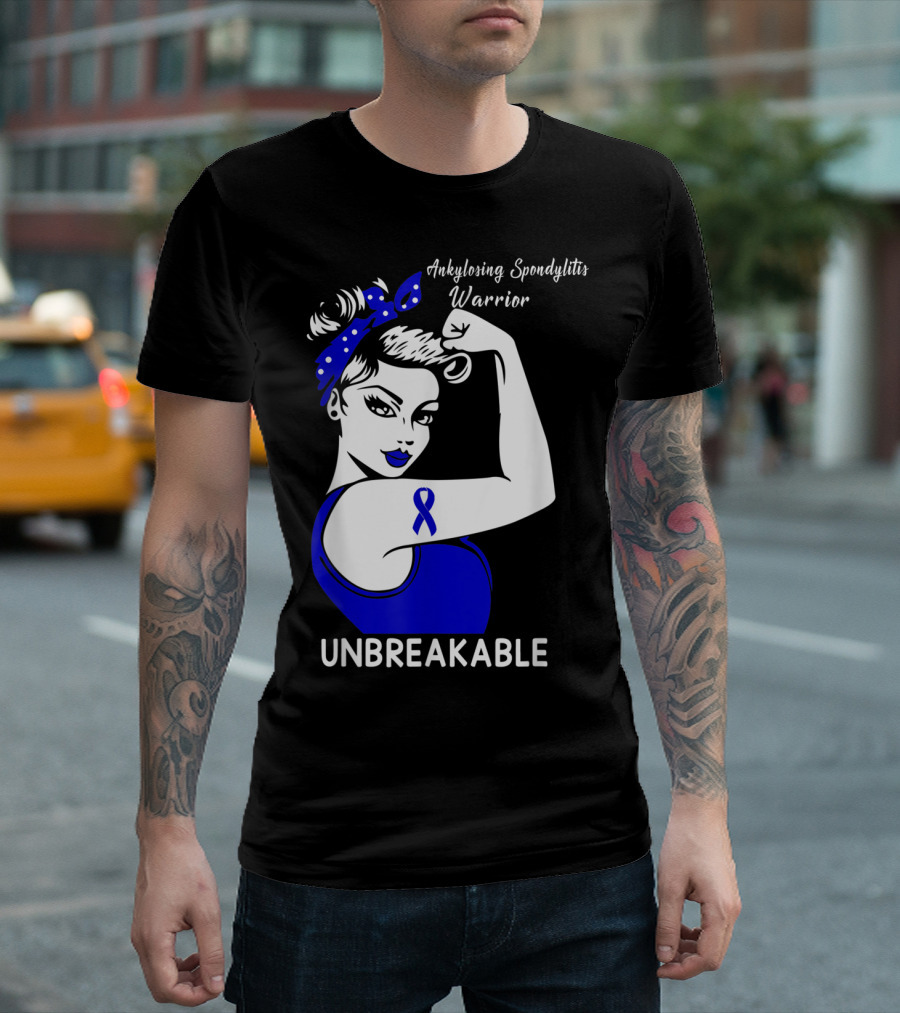 Ankylosing Spondylitis Warrior Unbreakable T-Shirt