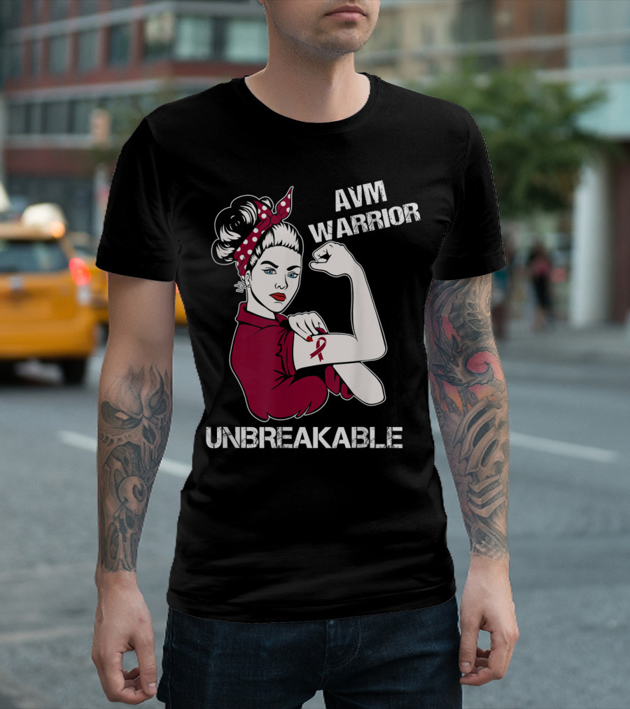 AVM Warrior Unbreakable Rosie Riveter T-Shirt