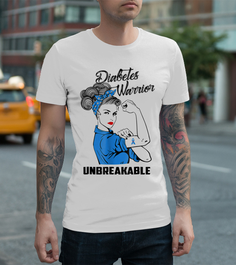 Diabetes Warrior Unbreakable T-Shirt