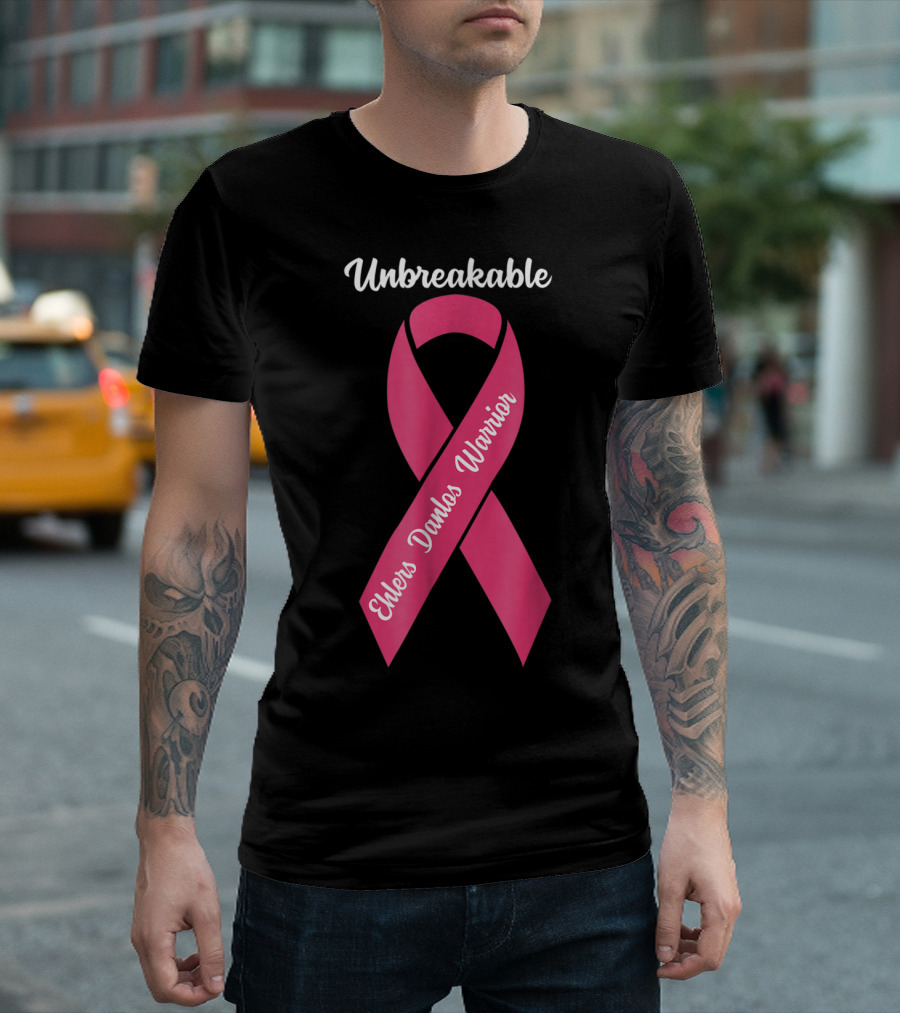 Unbreakable Ehlers Danlos Warrior Pink T-Shirt