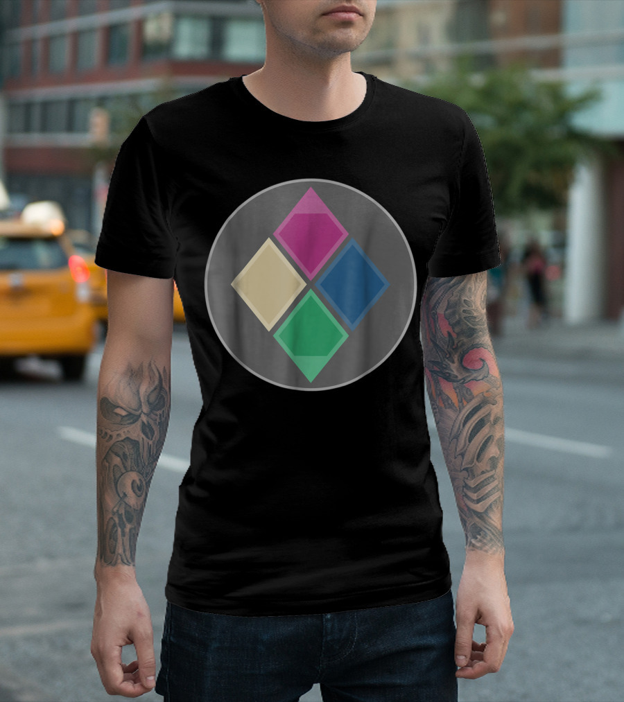 Great Diamond Unbreakable Empress Colorful Diamond T-Shirt