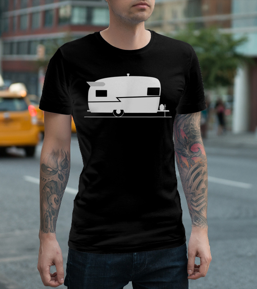 Vintage Shasta Camper Trailer T-Shirt