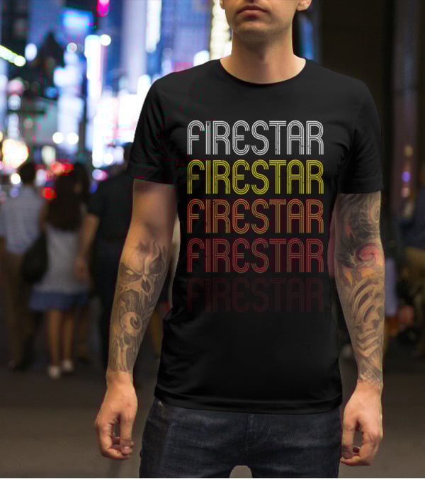 Warrior Cats Firestar Retro 70s T-Shirt