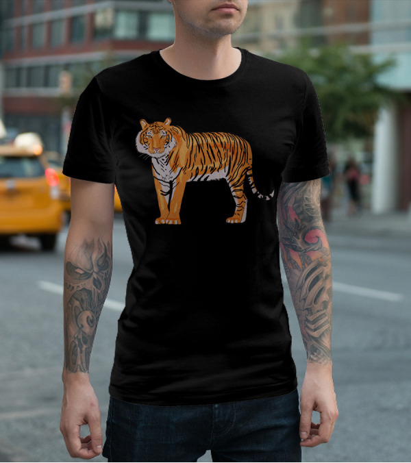 Beautiful Tiger Big Cat Animal Lover Tiger T-Shirt