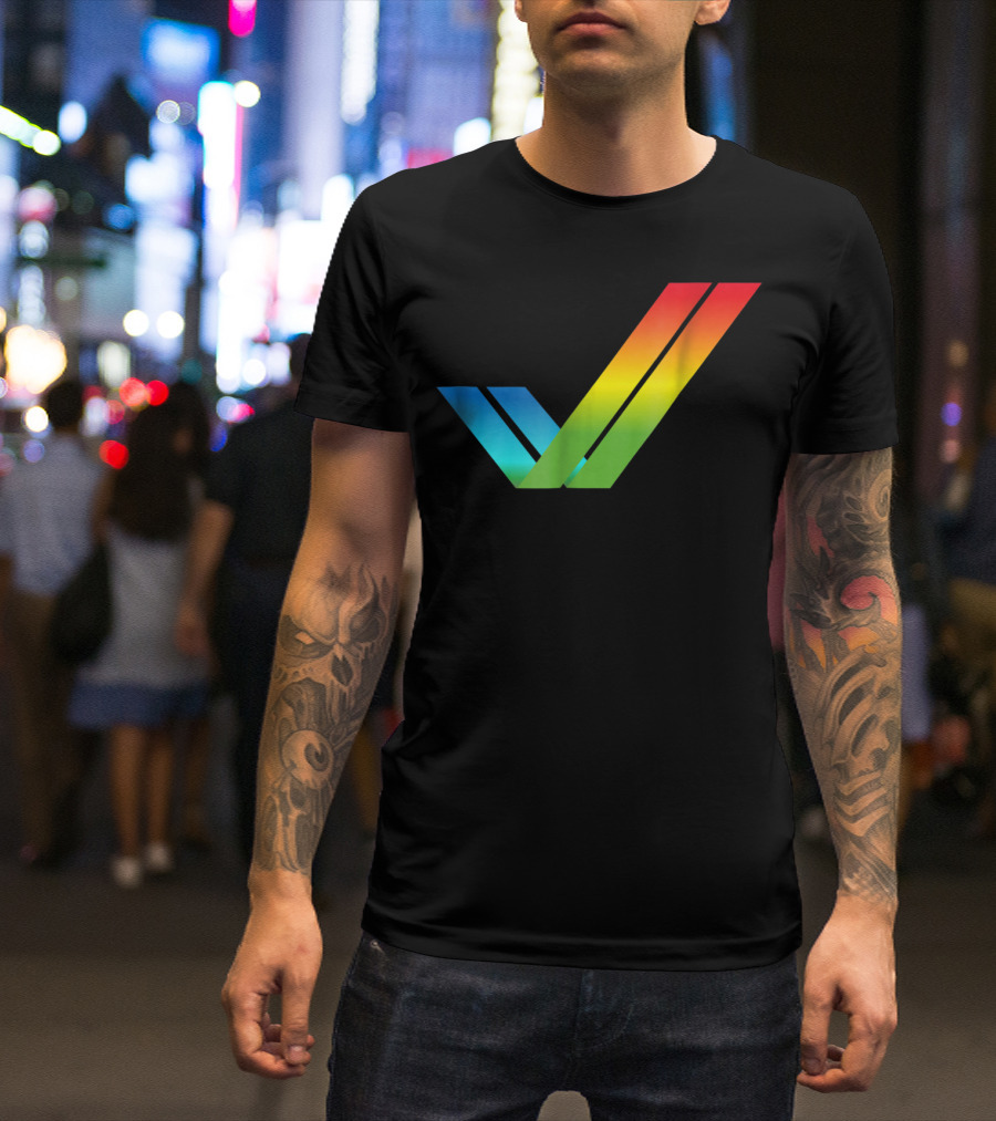 Amiga Rainbow Tick Computer T-Shirt