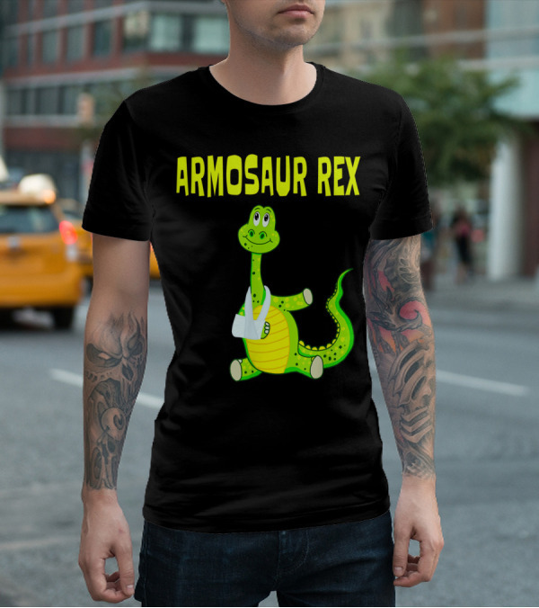 Armosaur Rex Funny Broken Arm Dinosaur T-Shirt