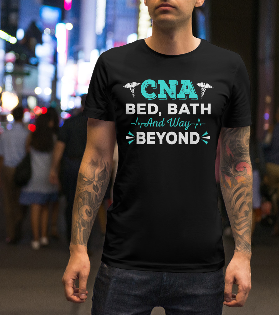 CNA Bed Bath And Way Beyond Caduceus Heartbeat T-Shirt