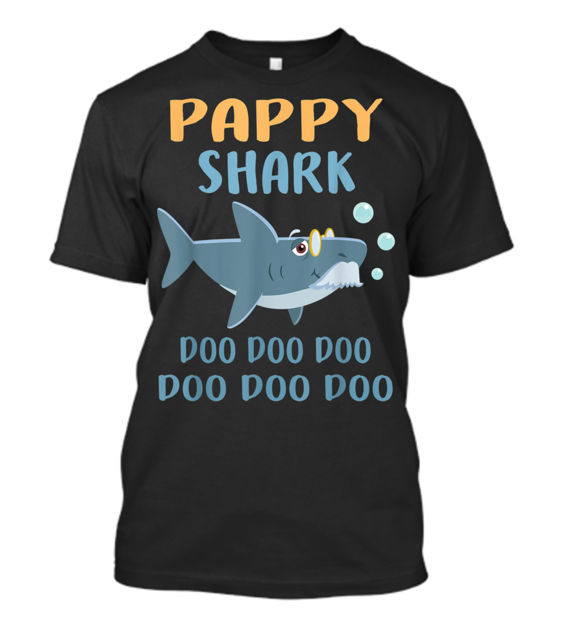 Pappy Shark Father's Day Doo Doo Doo Funny T-Shirt