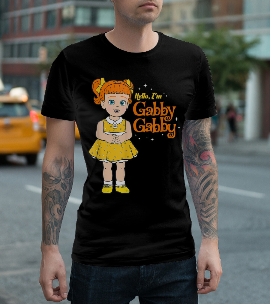 Disney Pixar Toy Story 4 Gabby Gabby Hello I'm Gabby Gabby T-Shirt