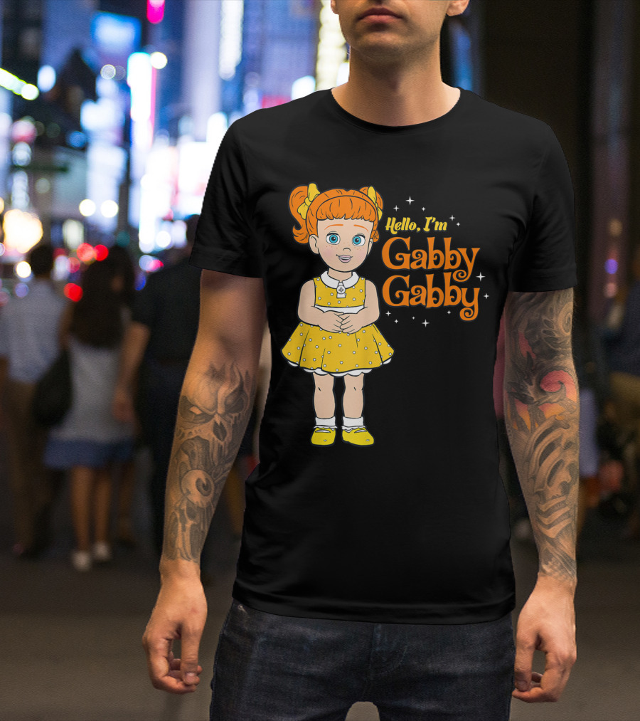 Disney Pixar Toy Story 4 Gabby Gabby Hello I'm Gabby Gabby T-Shirt